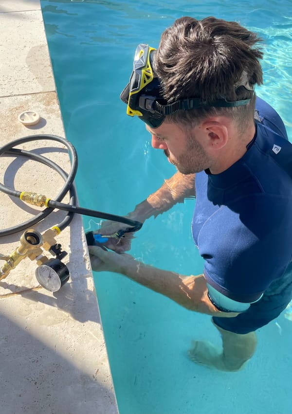 Recherche de fuites de piscine